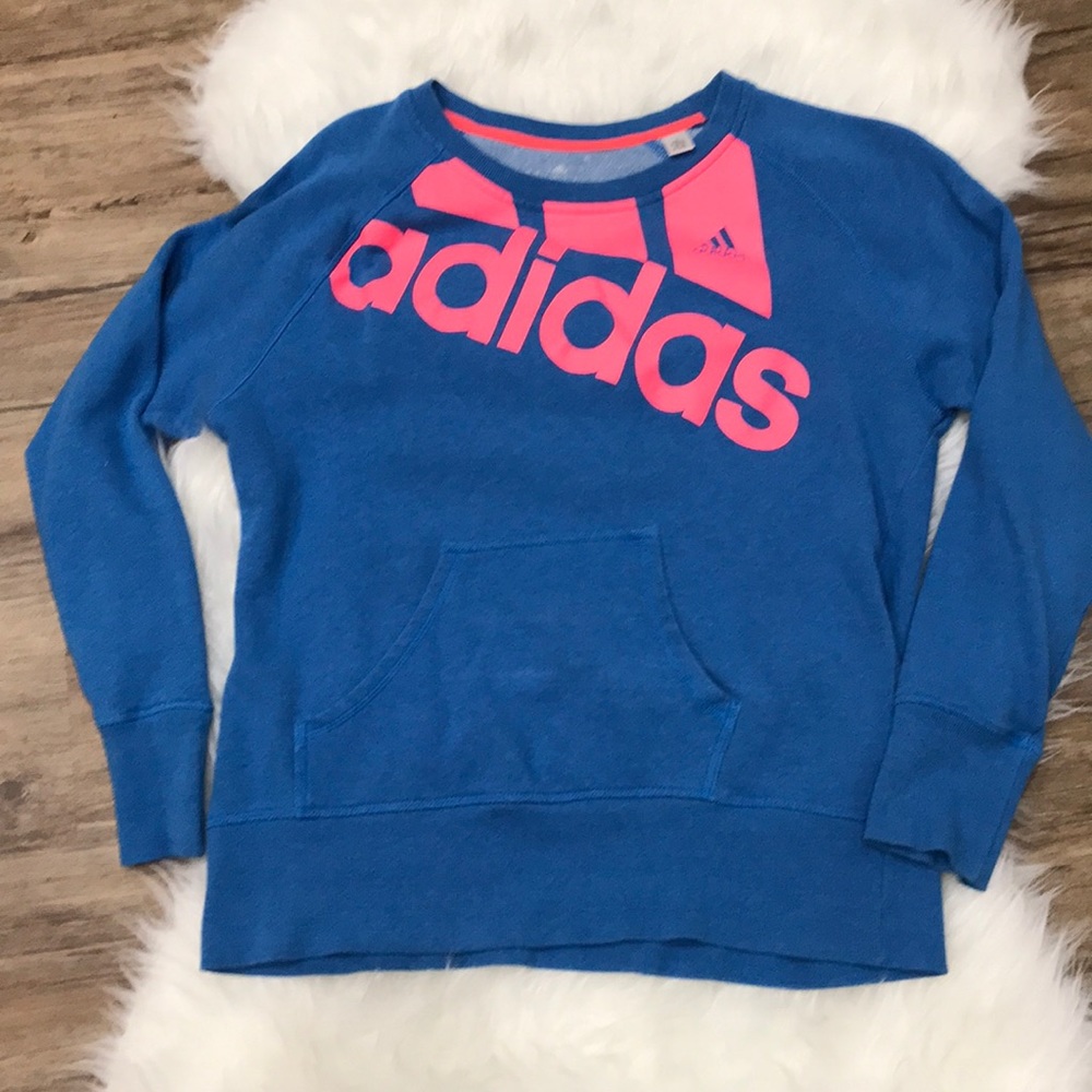 EUC adidas crew sweatshirt